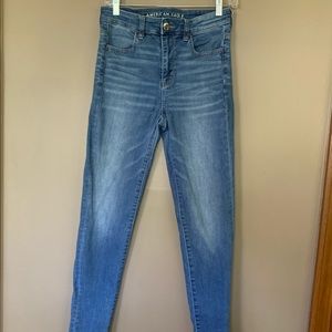 AEO Hi-rise Jegging size 8 regular